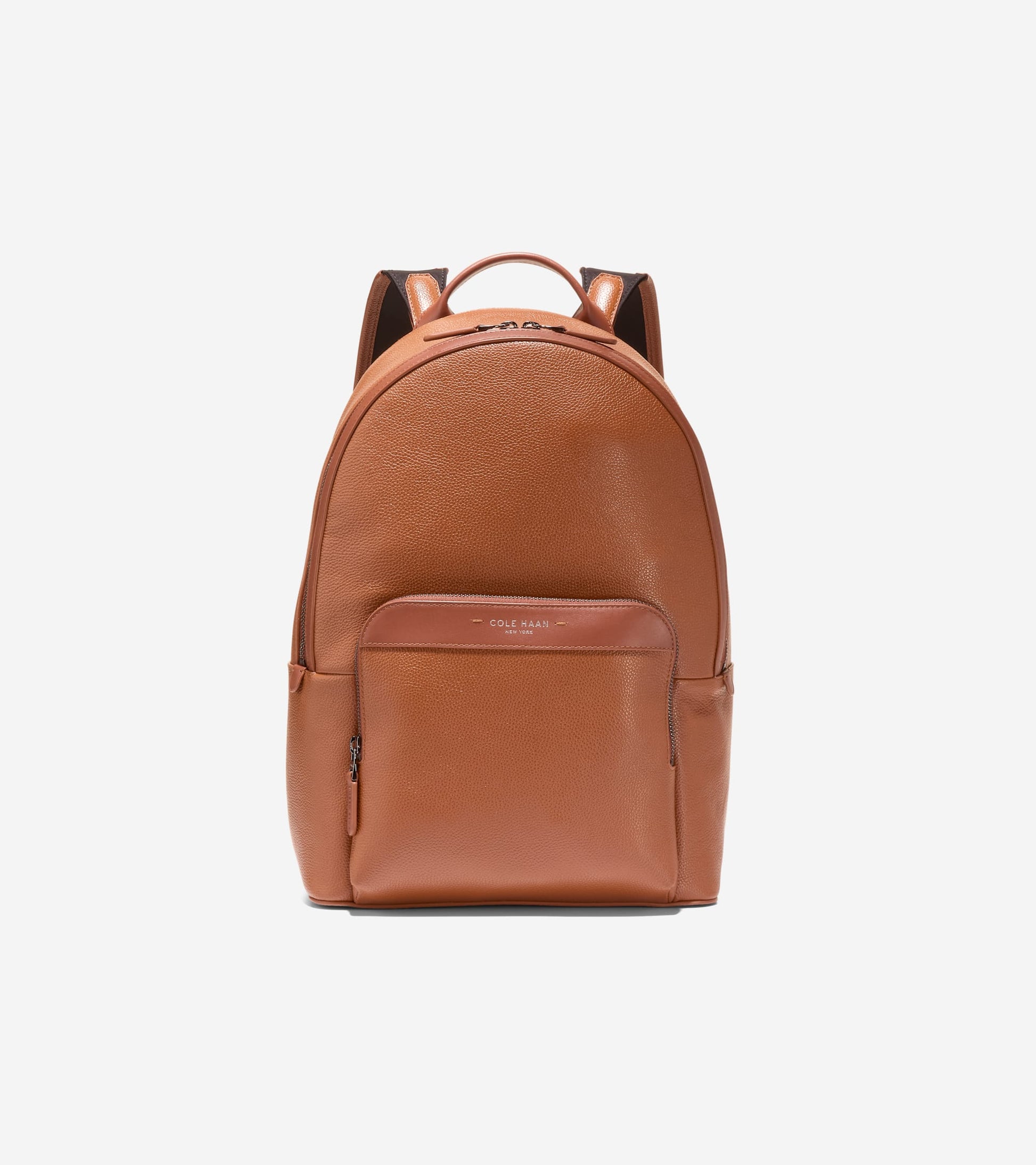 cole hahn mens leather flap backpack Men's Damon Backpack
