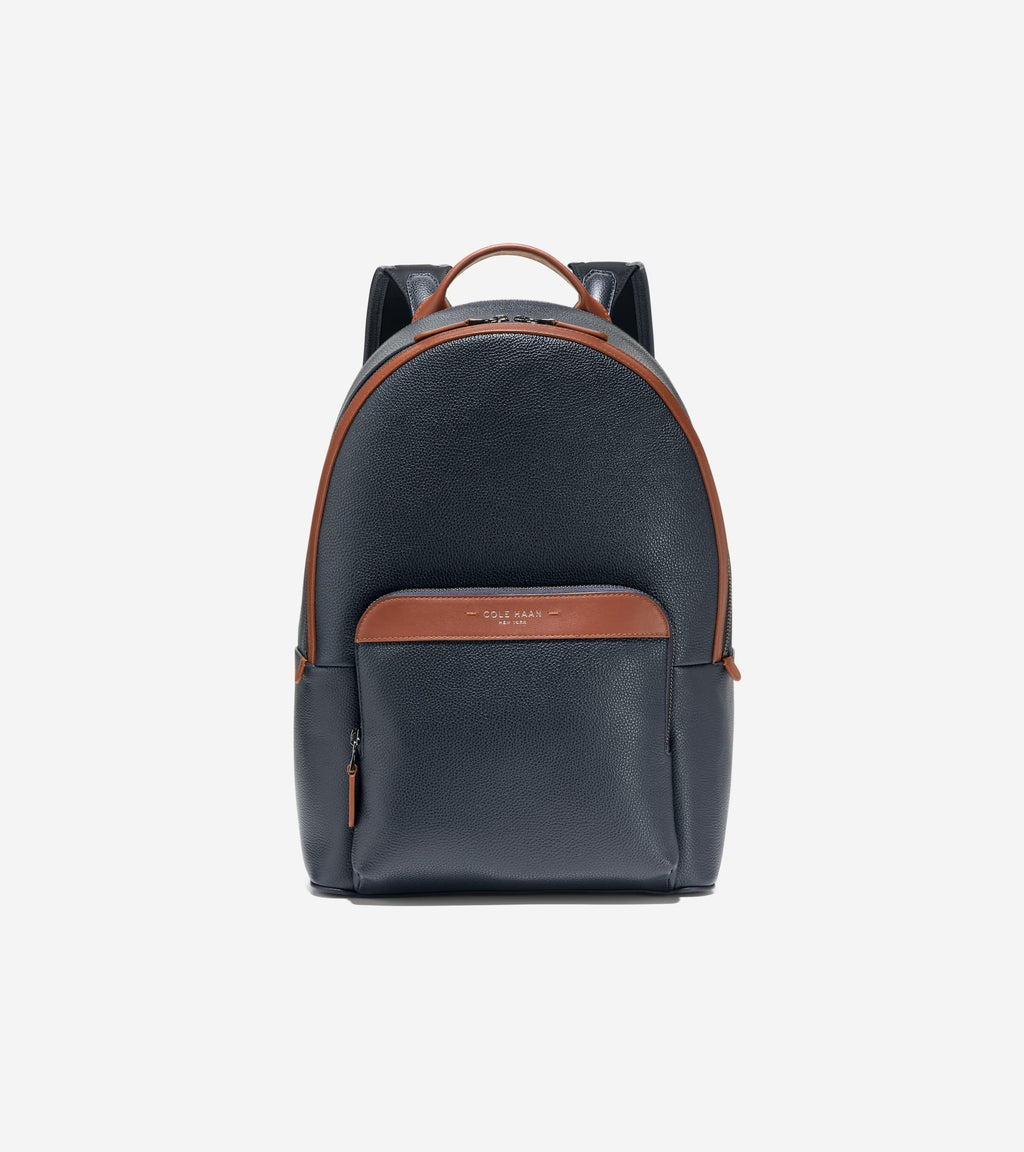 blue leather backpack mens Cole Haan Men's Damon Backpack