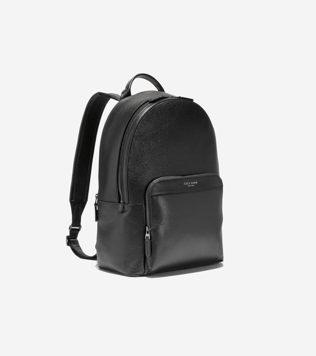 bryant leather backpack michael kors Men's Damon Backpack in Black
