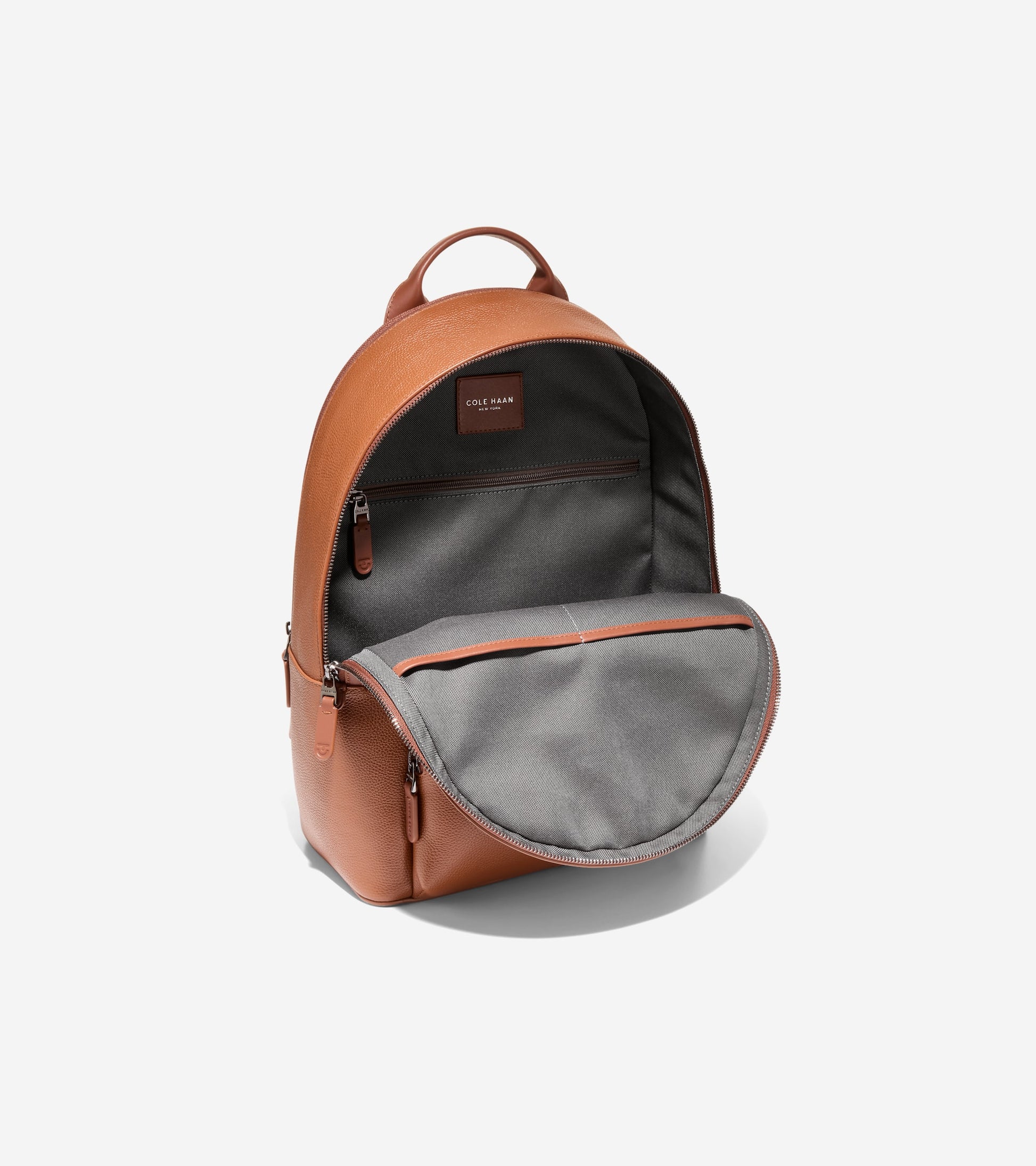 cole han brown leather backpack Men's Damon Backpack