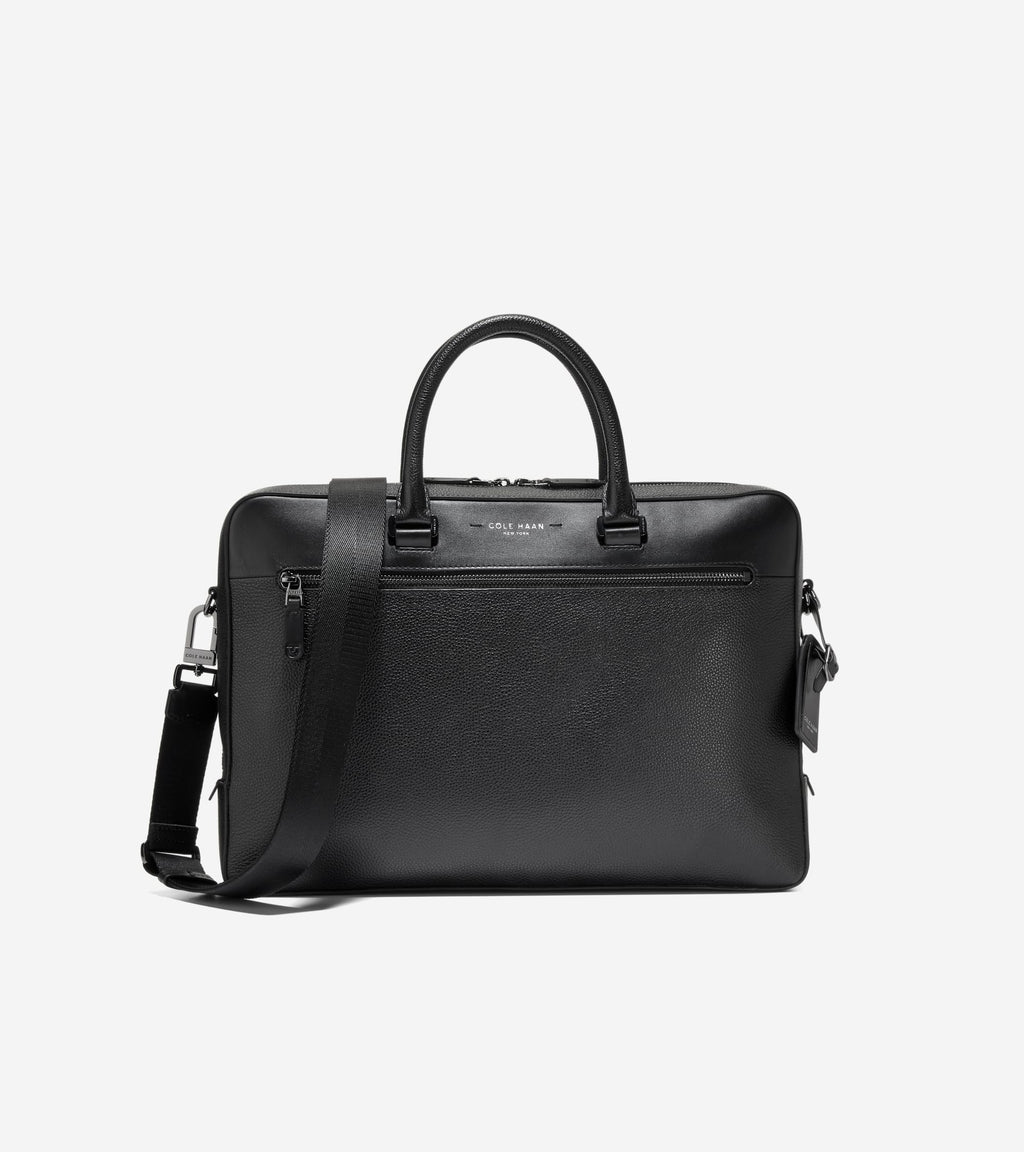 Men's Damon Briefcase-Black