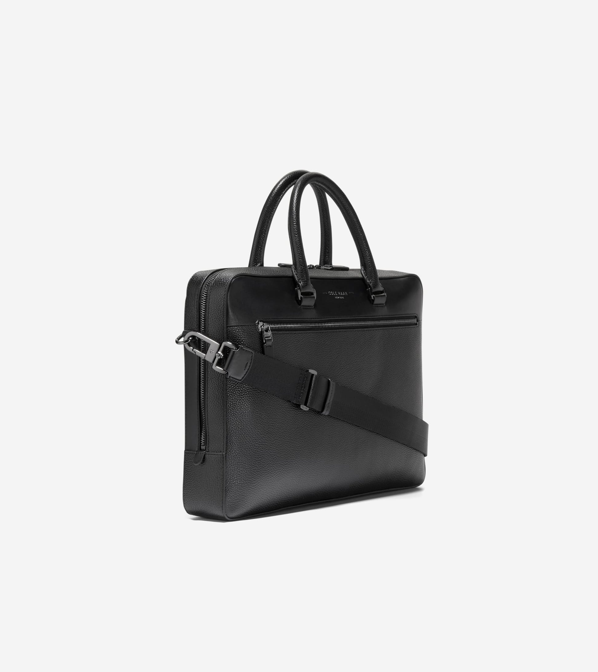 Men's Damon Briefcase-Black