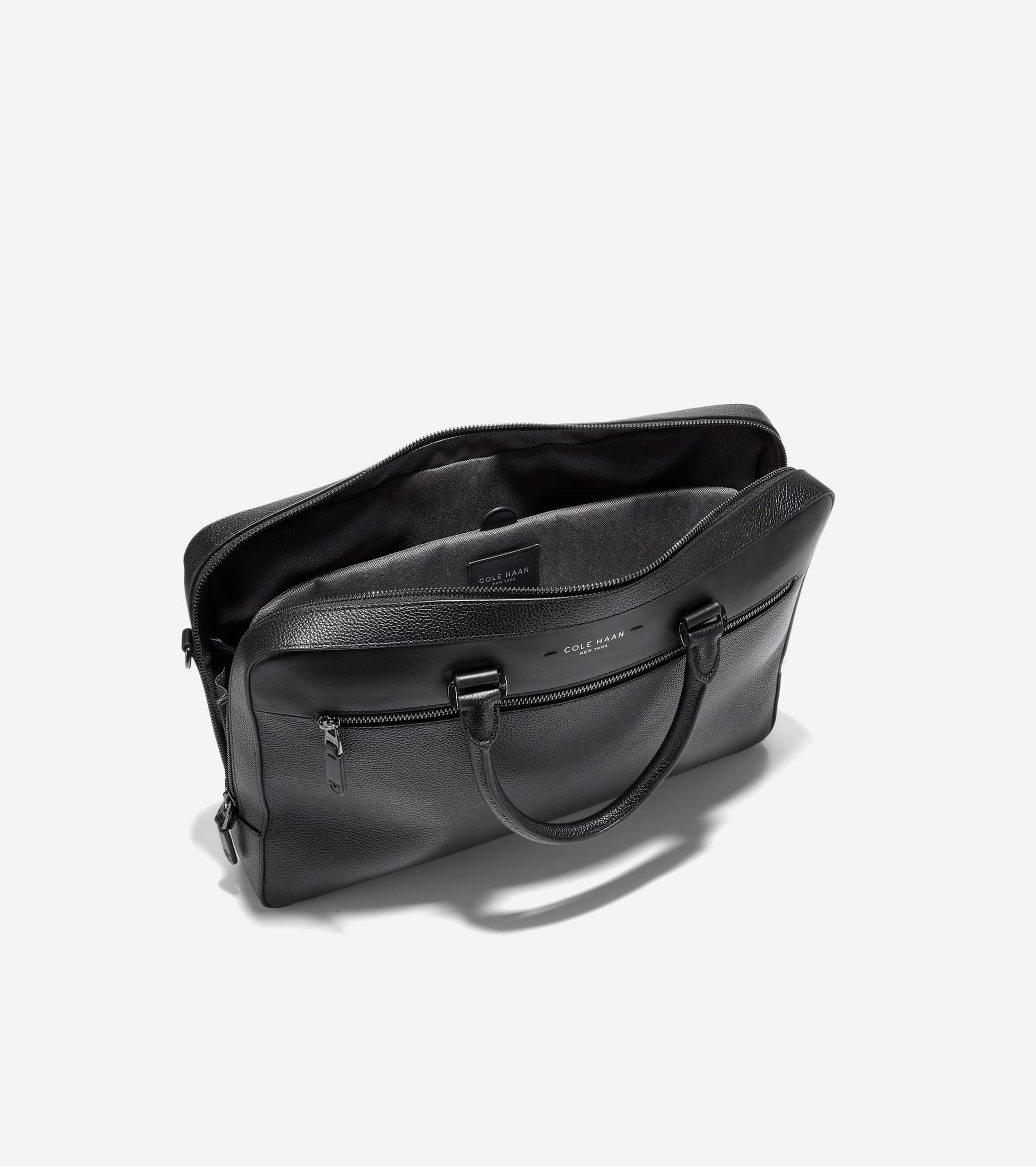 Men's Damon Briefcase-Black