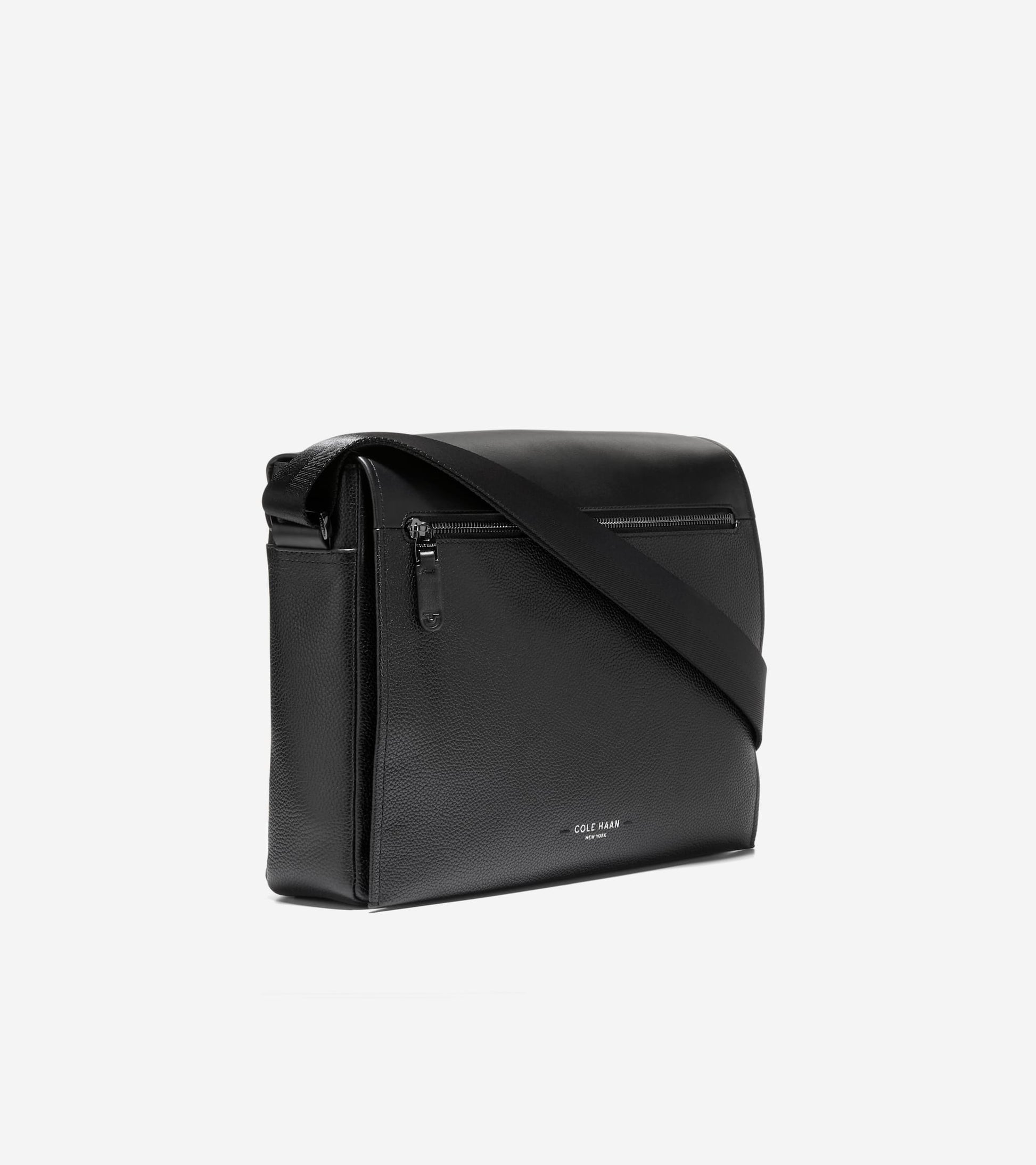 Men's Damon Messenger Bag-Black