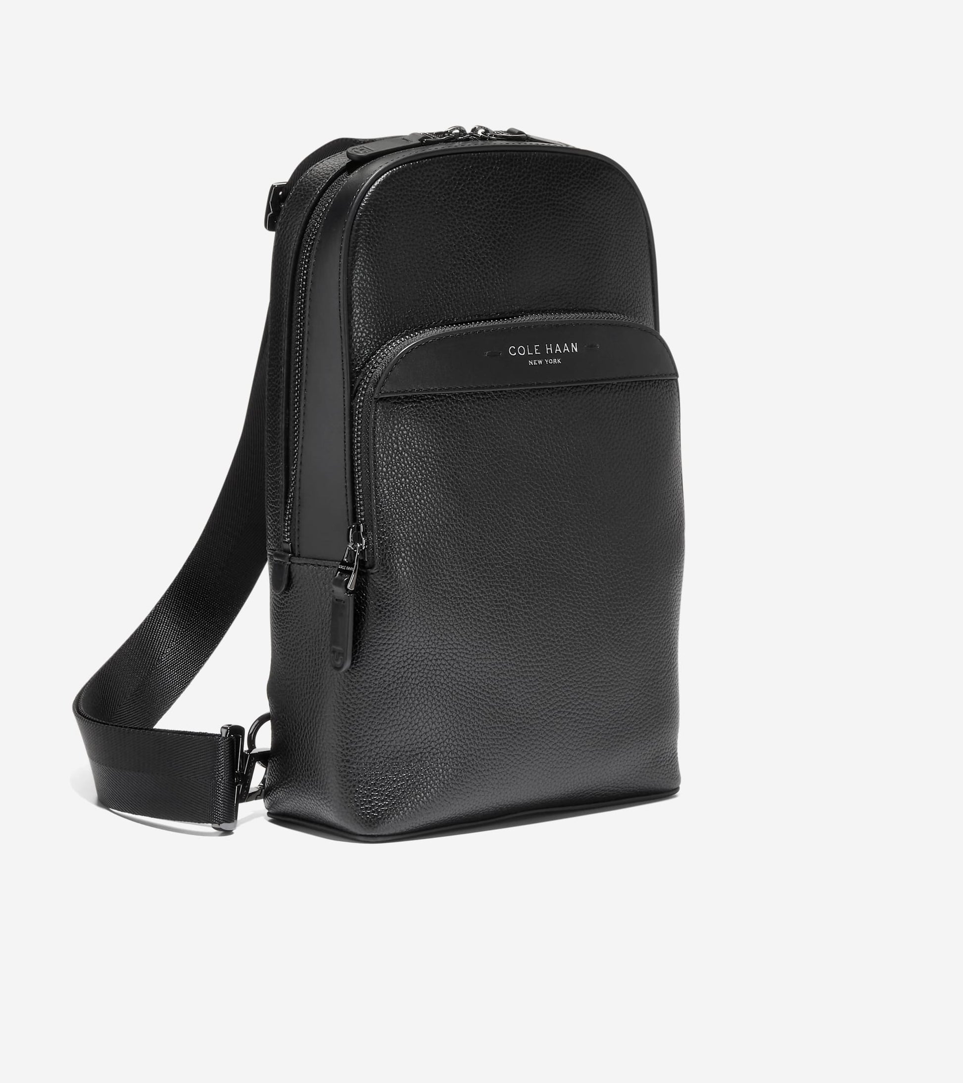 Men's Damon Sling Bag in Black