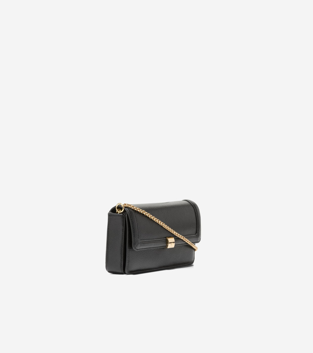 Daniella Chain Wallet-Black