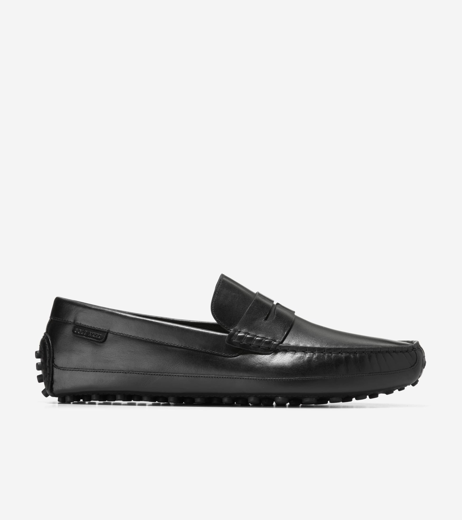 Cole Haan Men's Davies Grand Penny Driving Shoes - Black