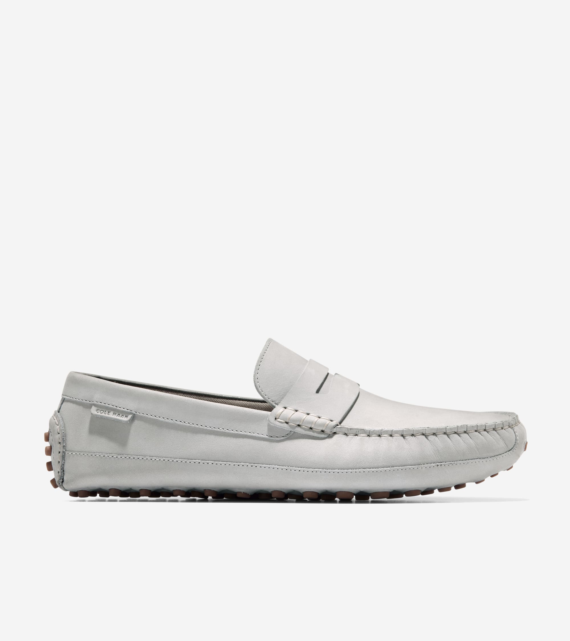 Men's Davies Grand Penny Driving Shoes in Grey | Cole Haan