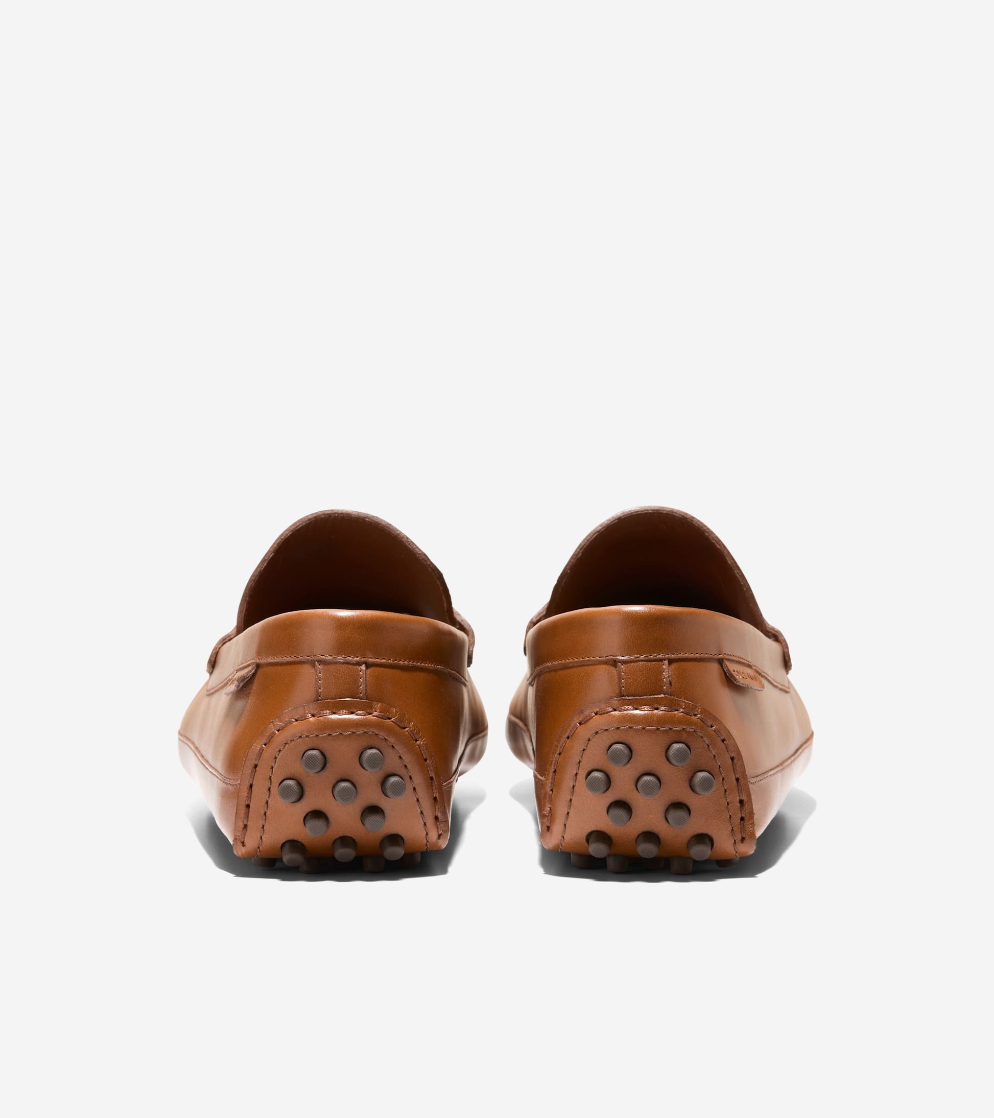 Men's Davies Grand Penny Driving Shoes-British Tan-Java