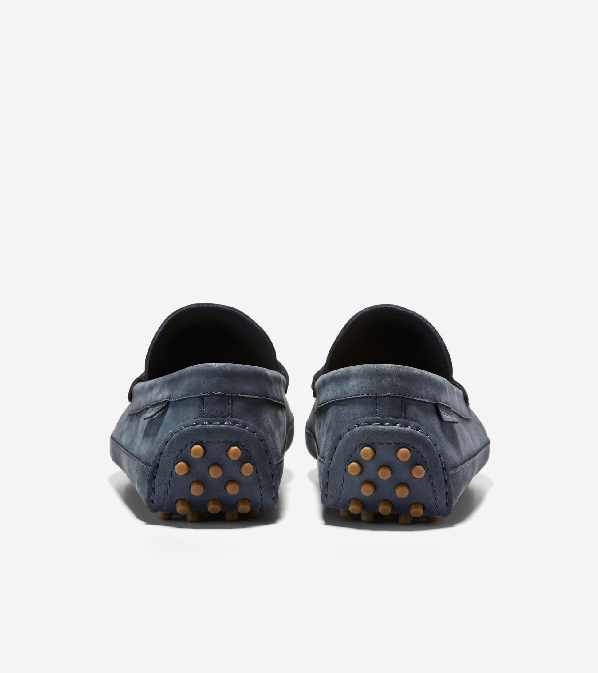 Men's Davies Grand Penny Driving Shoes-Navy Blazer-Gum