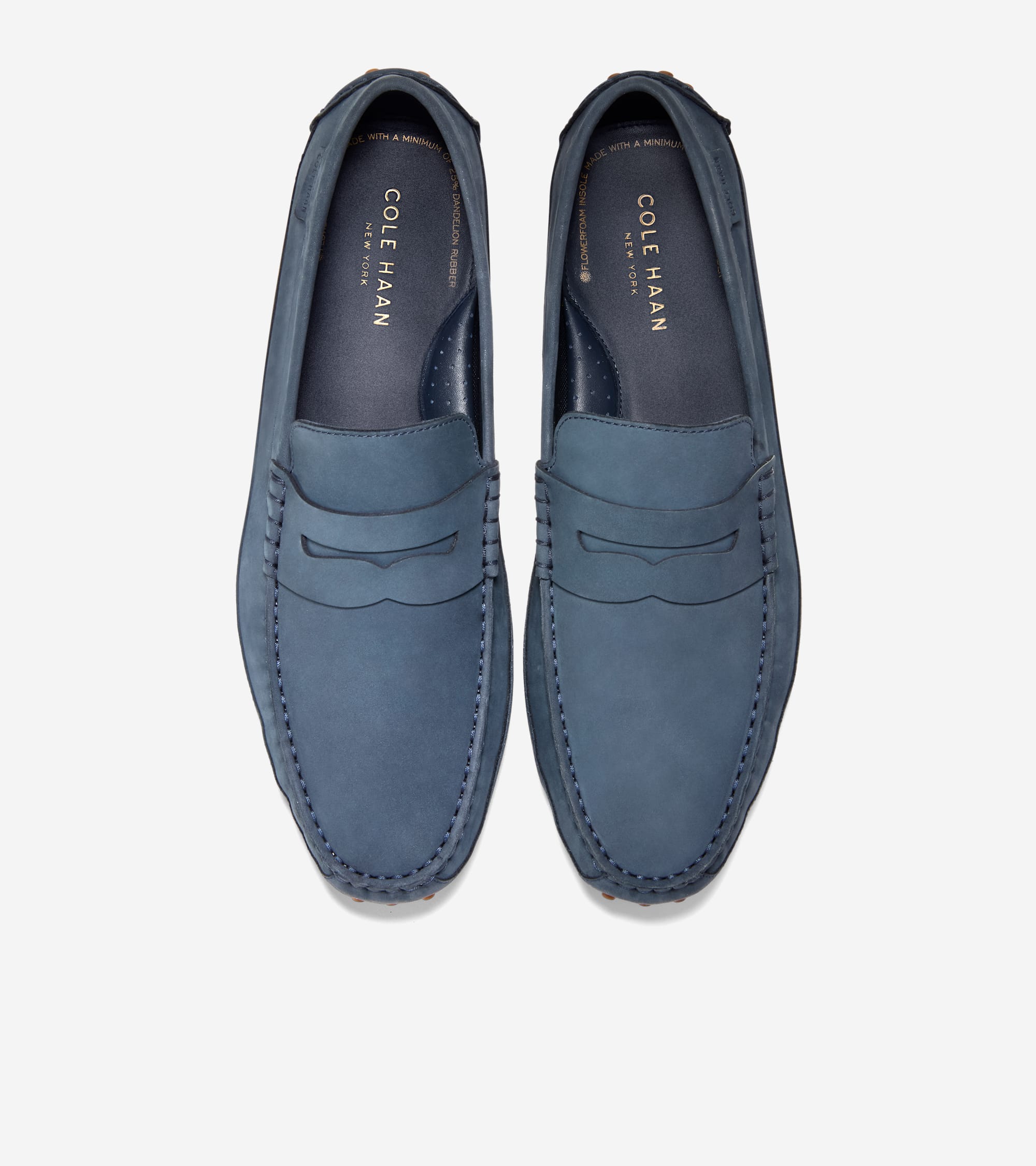 Men's Davies Grand Penny Driving Shoes in Blue | Cole Haan