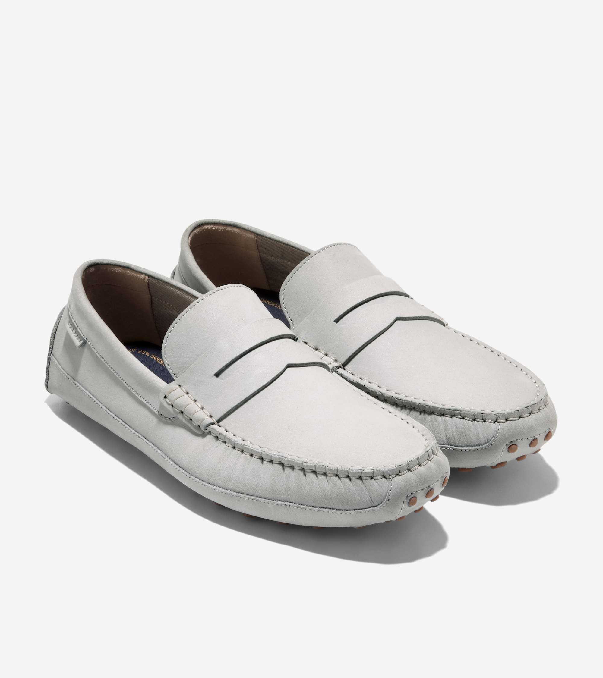 Men's Davies Grand Penny Driving Shoes in Grey | Cole Haan
