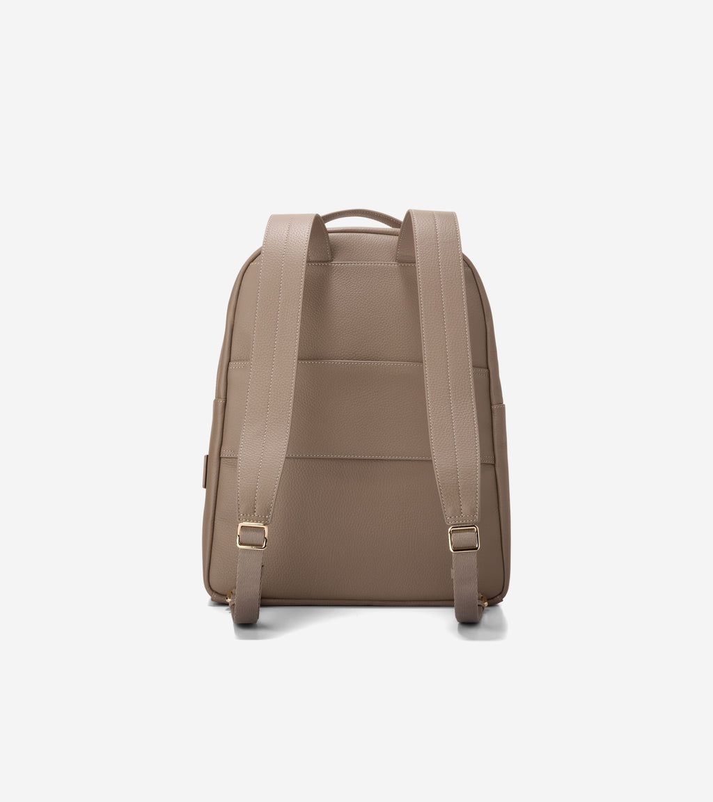Women's Davis Leather Backpack-Irish Coffee