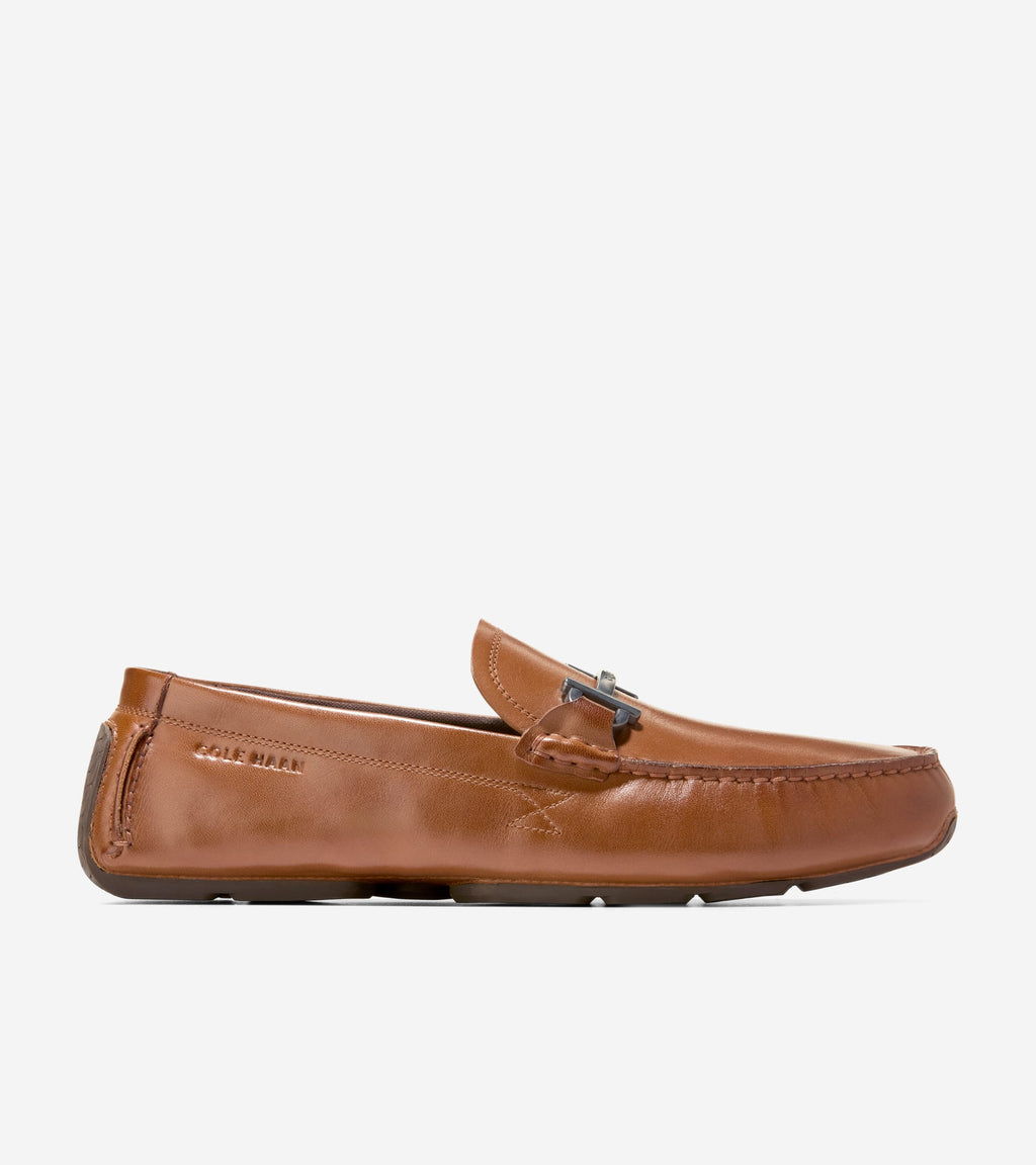 Men's Donohue Grand Bit Driving Loafers-New Caramel-Java