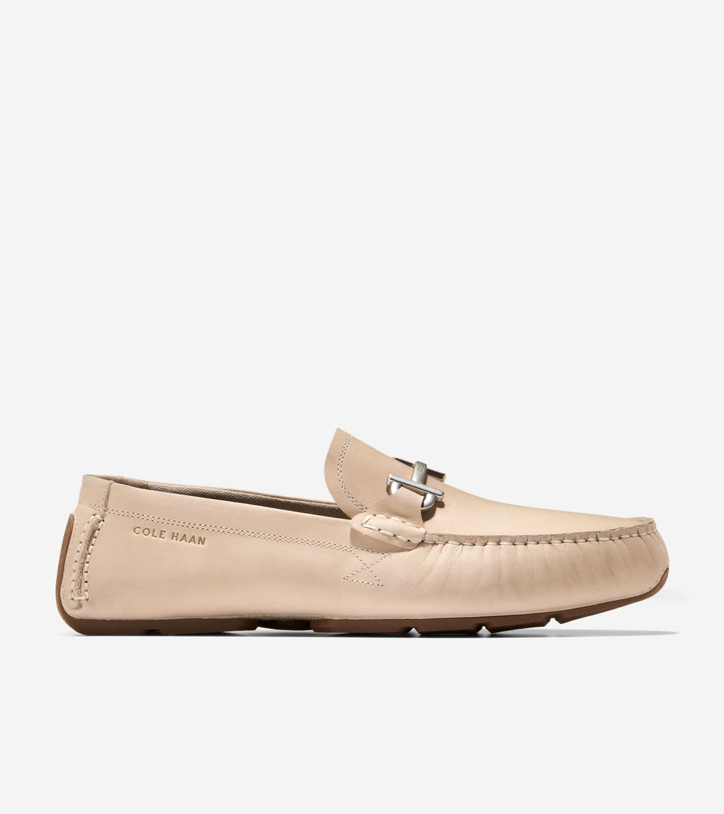 Men's Donohue Grand Bit Driving Loafers-Oxford Tan-Gum