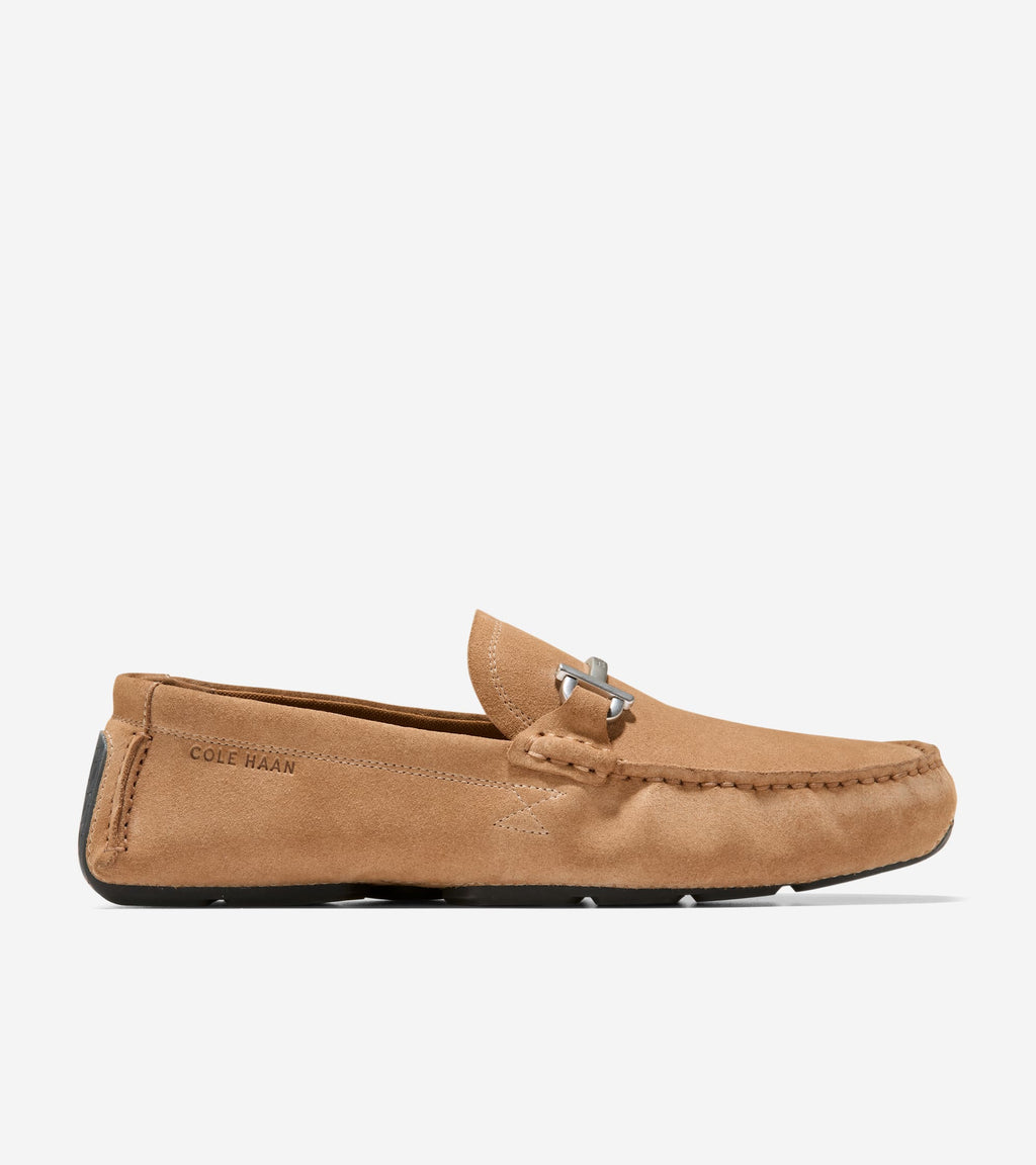 Men's Donohue Grand Bit Driving Loafers-Toasted Coconut-Nicotine