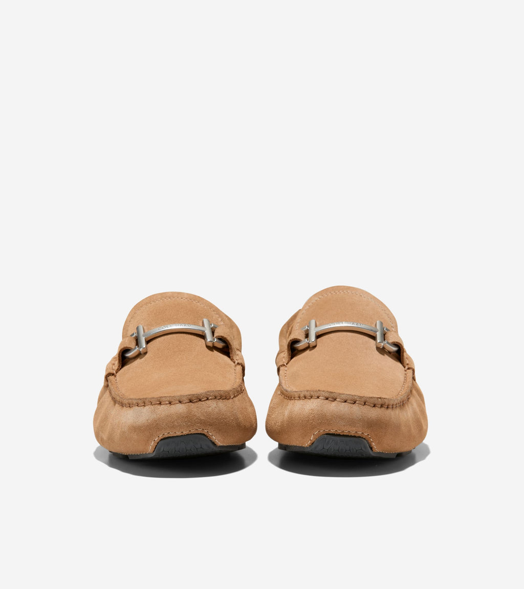Men's Donohue Grand Bit Driving Loafers-Toasted Coconut-Nicotine