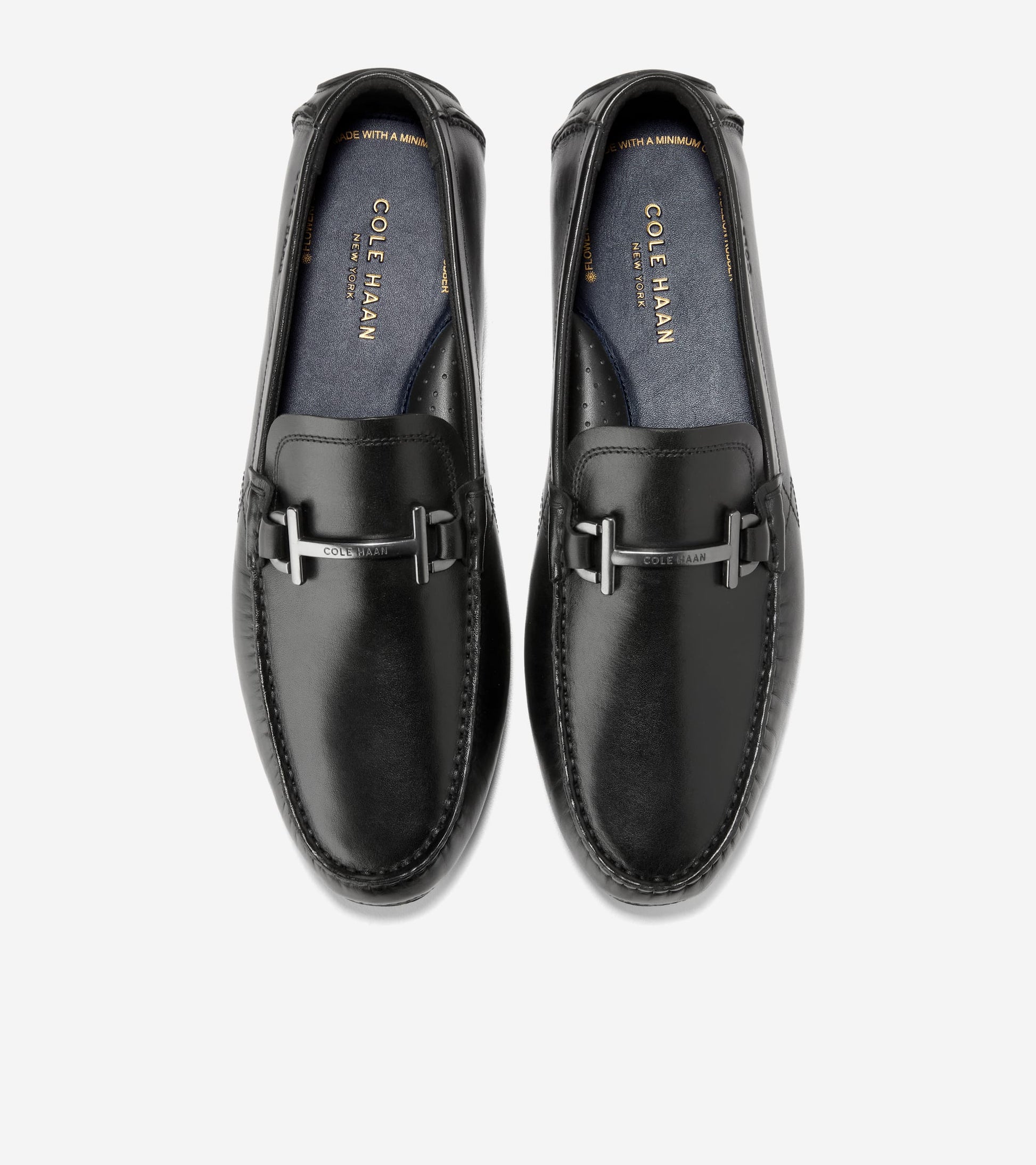Men's Donohue Grand Bit Driving Loafers-Black