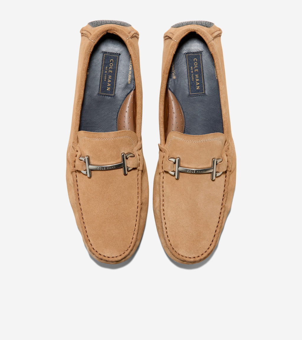 Men's Donohue Grand Bit Driving Loafers-Toasted Coconut-Nicotine