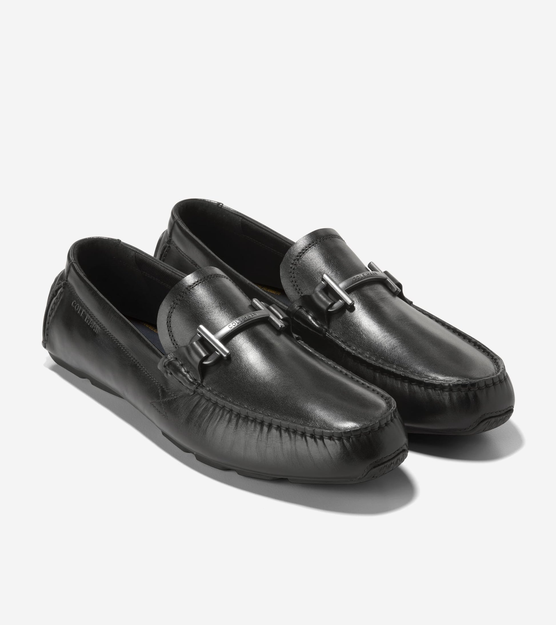 Men's Donohue Grand Bit Driving Loafers-Black
