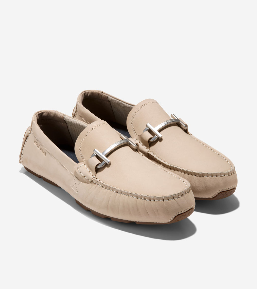 Men's Donohue Grand Bit Driving Loafers-Oxford Tan-Gum
