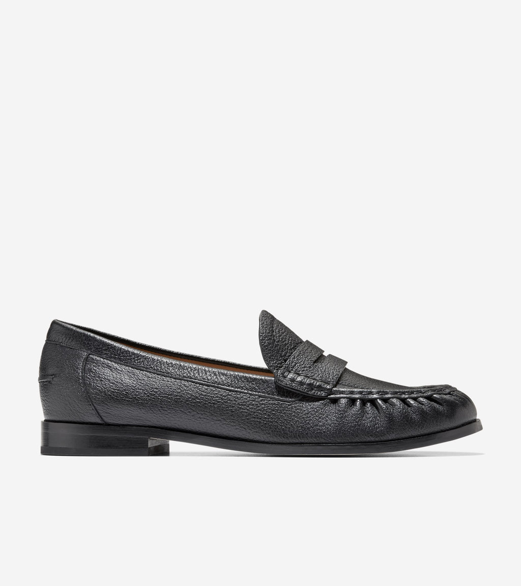 Women's Dreya Penny Loafers-Black