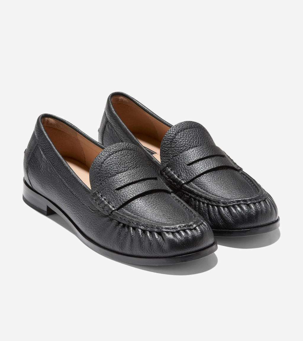 Women's Dreya Penny Loafers-Black