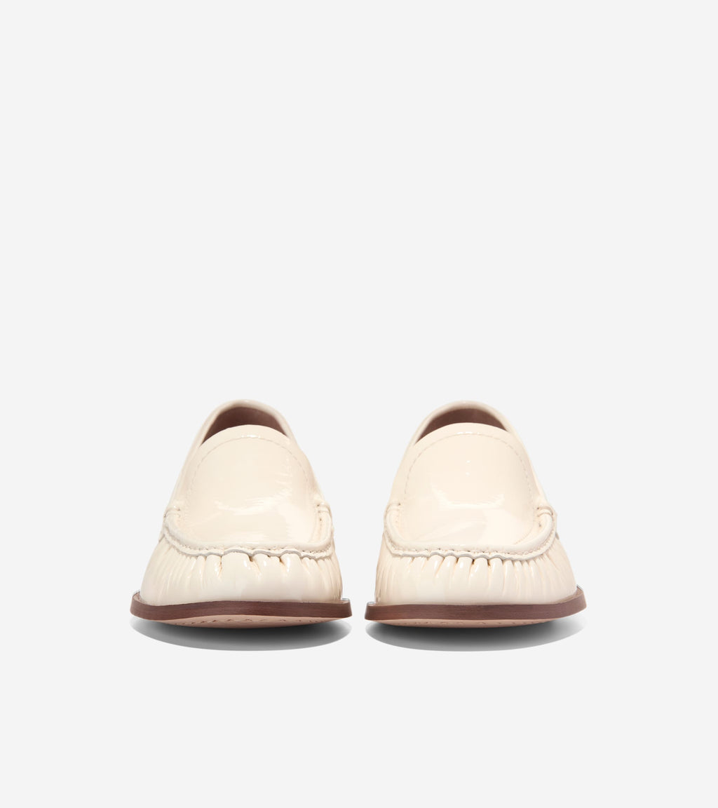 Women's Dreya Venetian Loafers-Powder Crinkle Patent