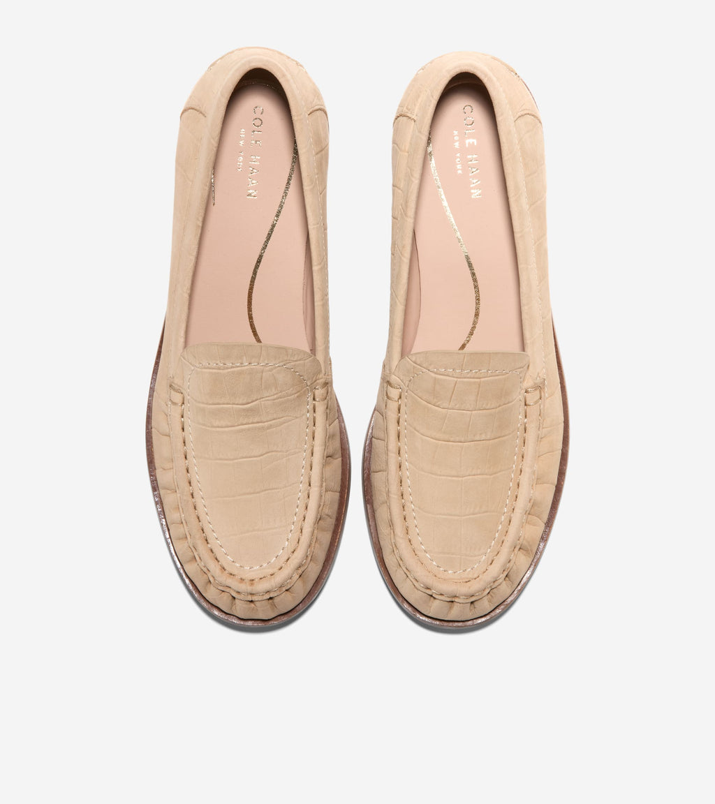 Women's Dreya Venetian Loafers-Buckwheat Croc Print