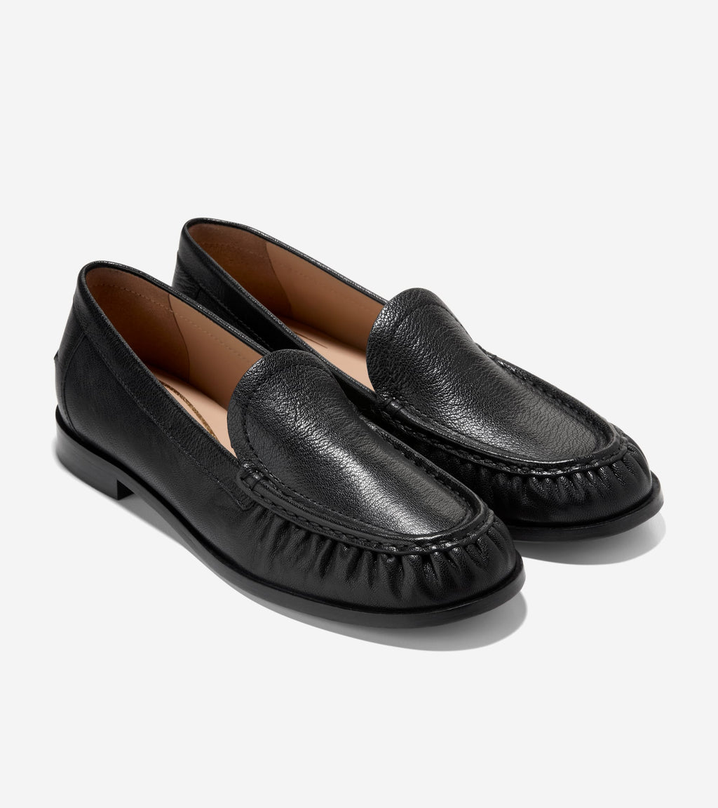 Women's Dreya Venetian Loafers-Black