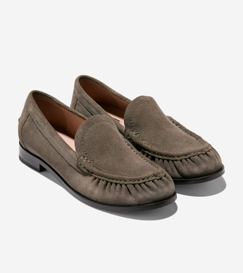 Women's Dreya Venetian Loafers-Deep Olive