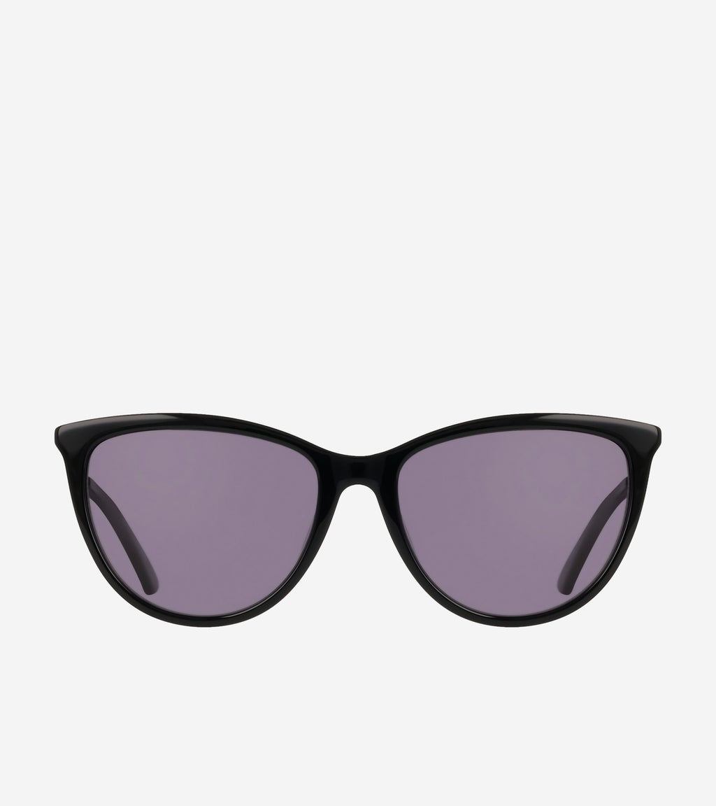 Women's Edgy Cateye-Black
