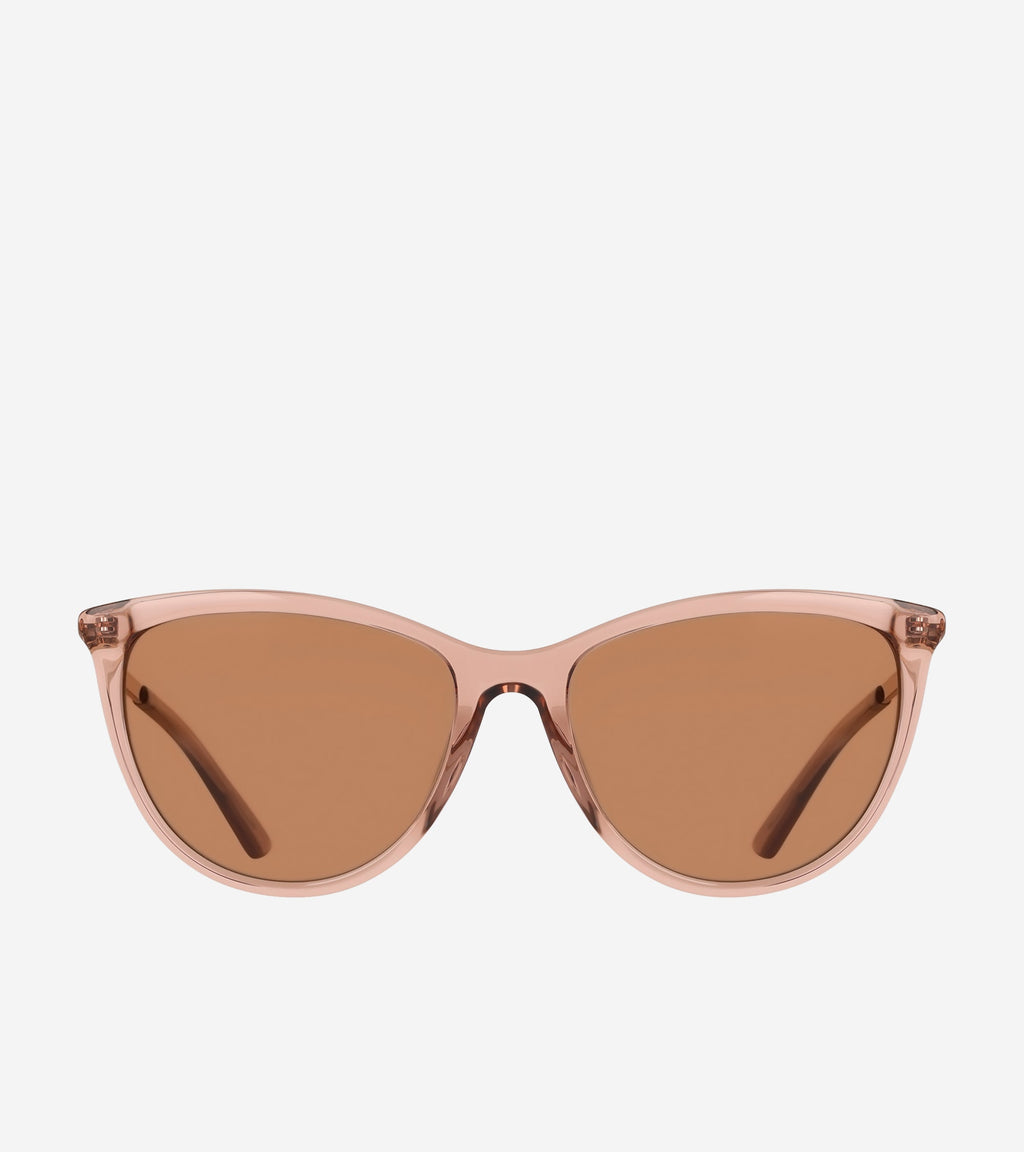 Women's Edgy Cateye-Taupe