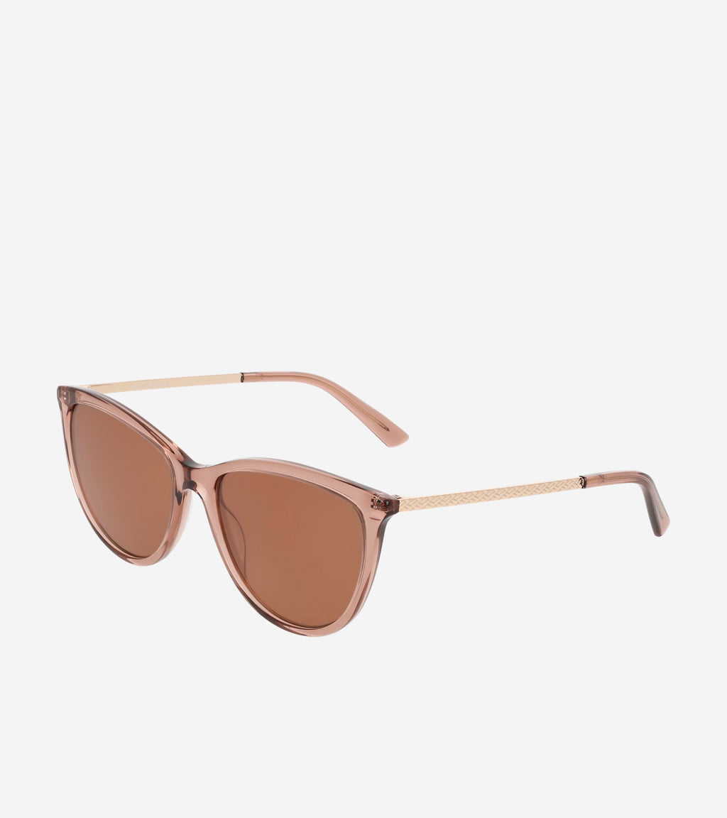 Women's Edgy Cateye-Taupe