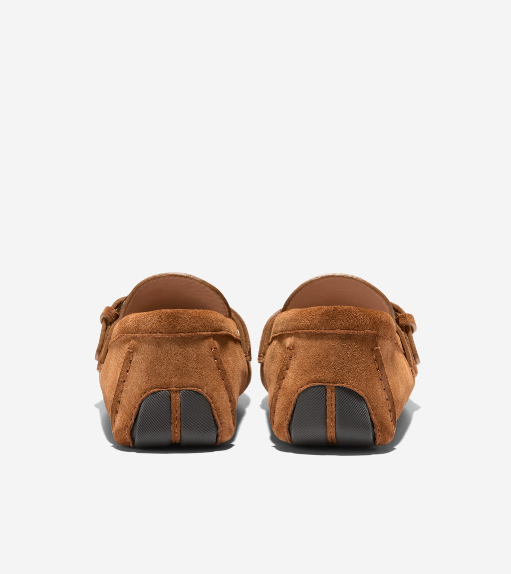 Women's Eileen Buckle Drivers-Tobacco