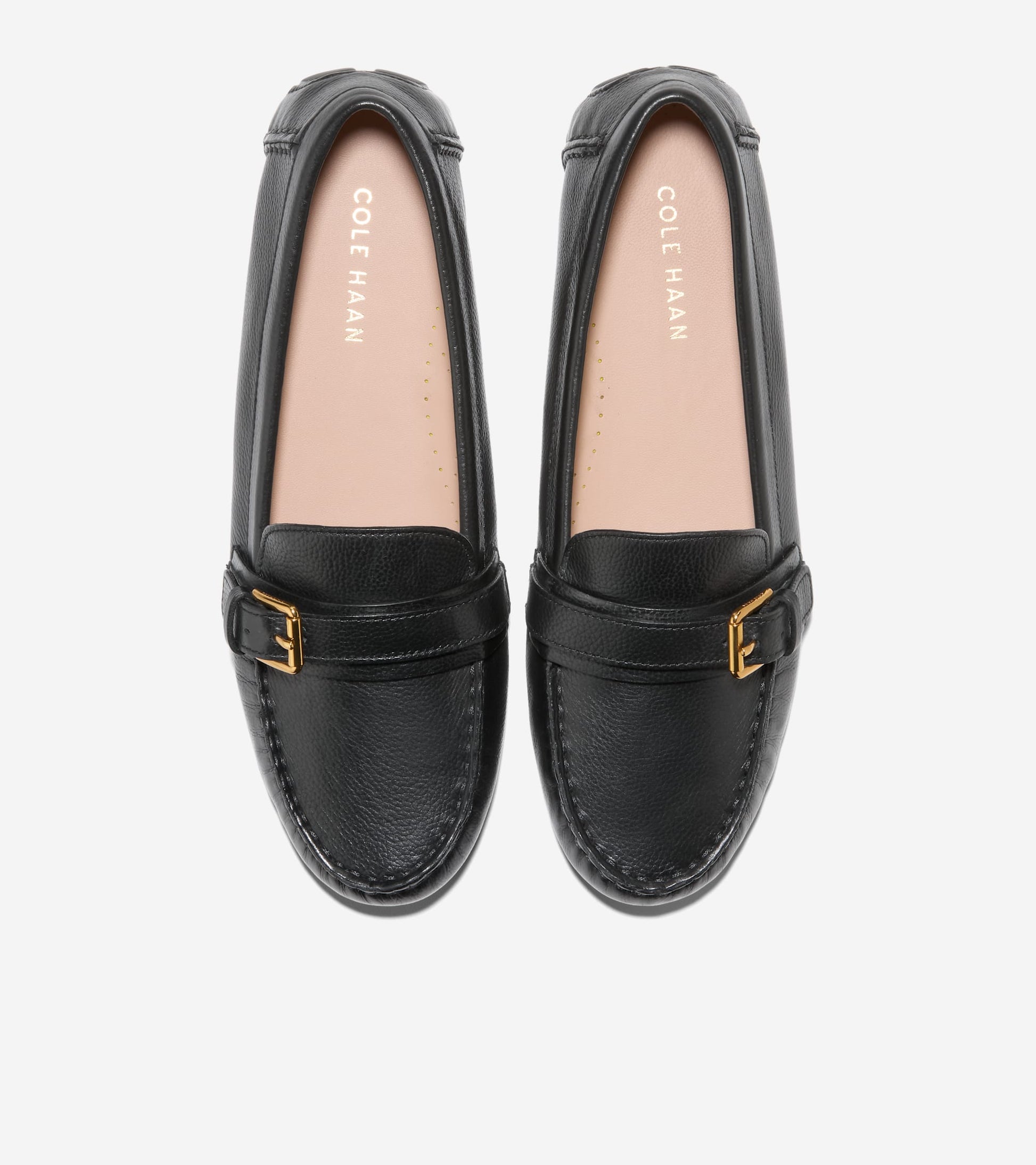 Women's Eileen Buckle Drivers-Black