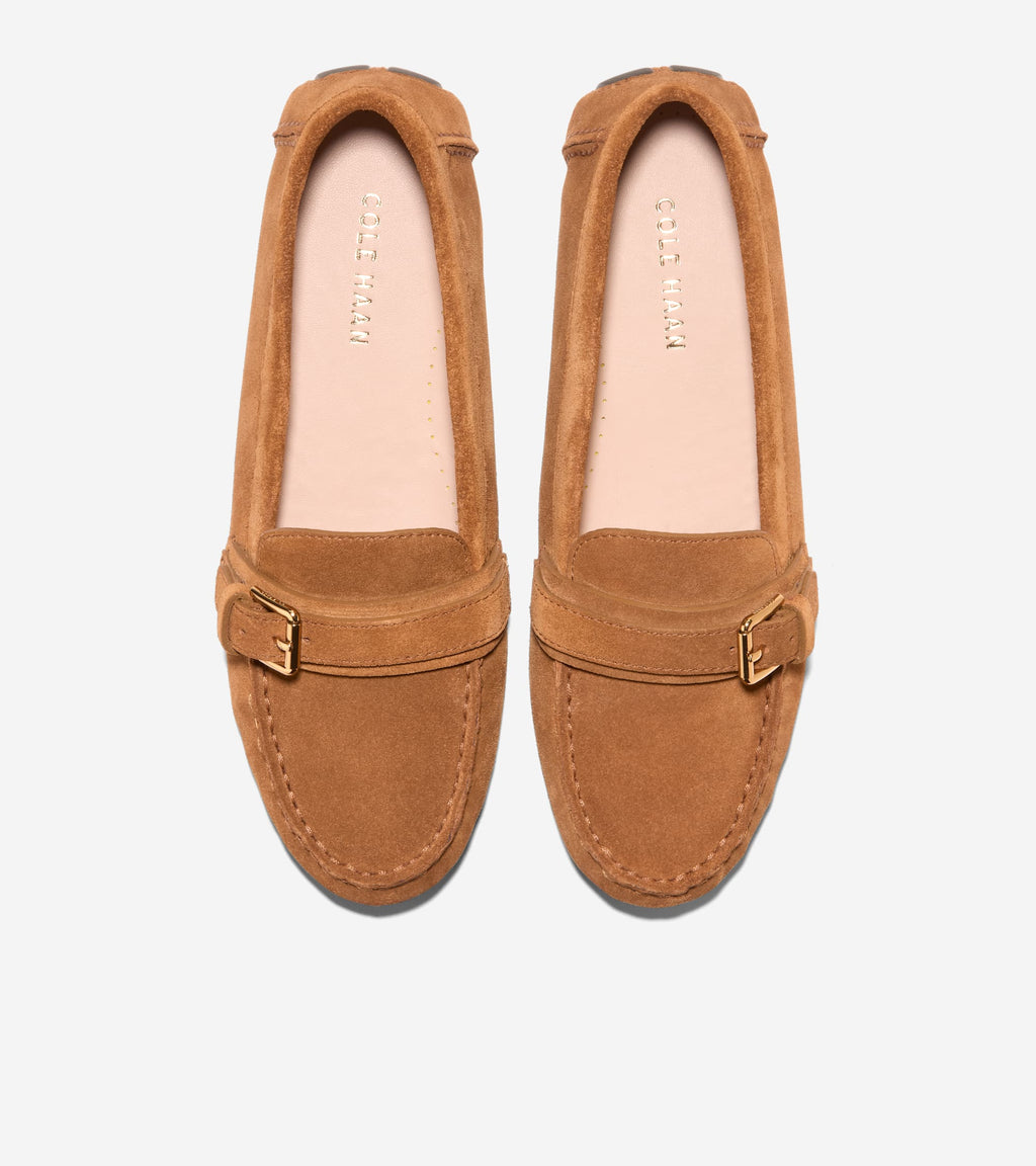 Women's Eileen Buckle Drivers-Tobacco