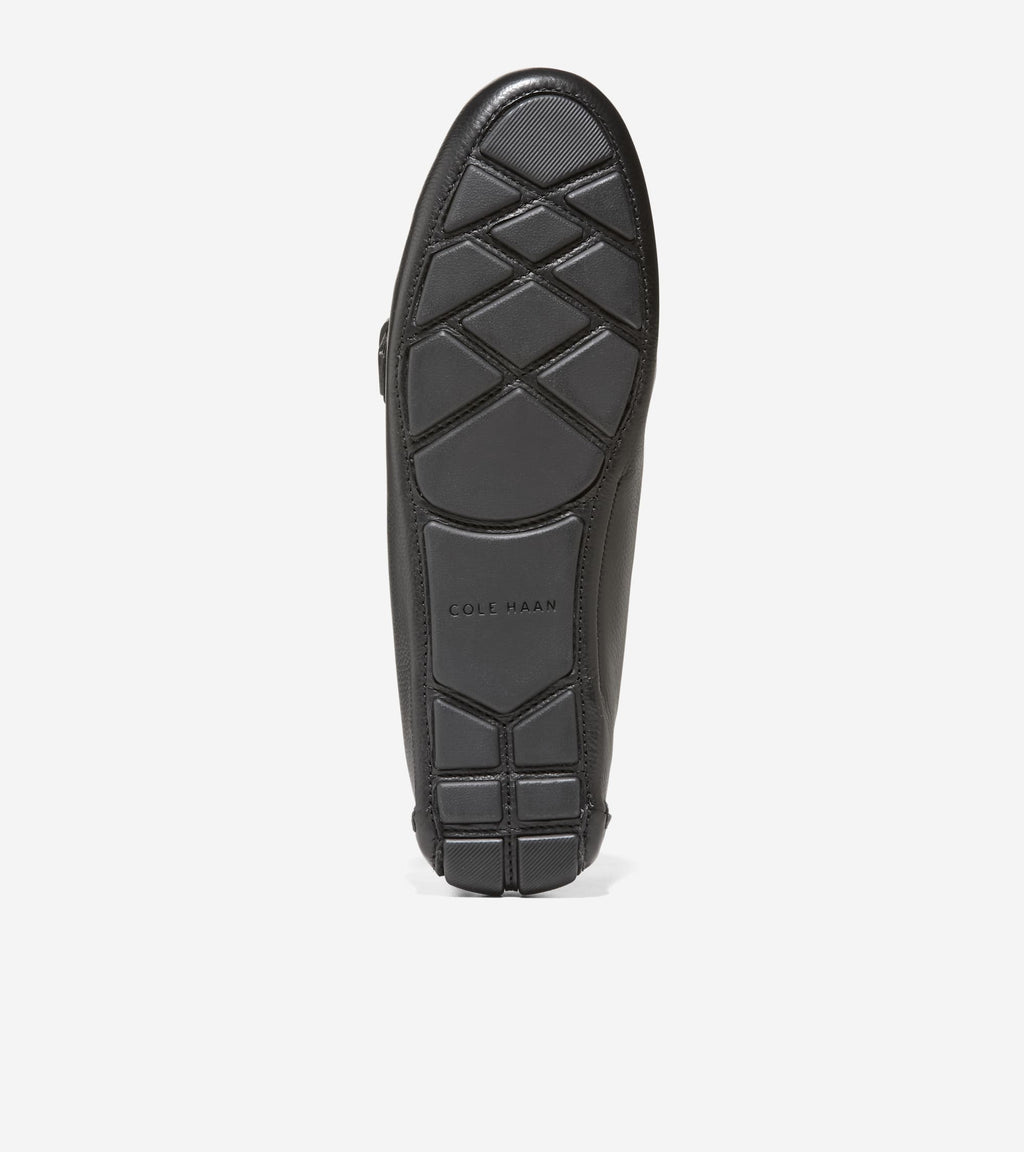 Women's Eileen Buckle Drivers-Black