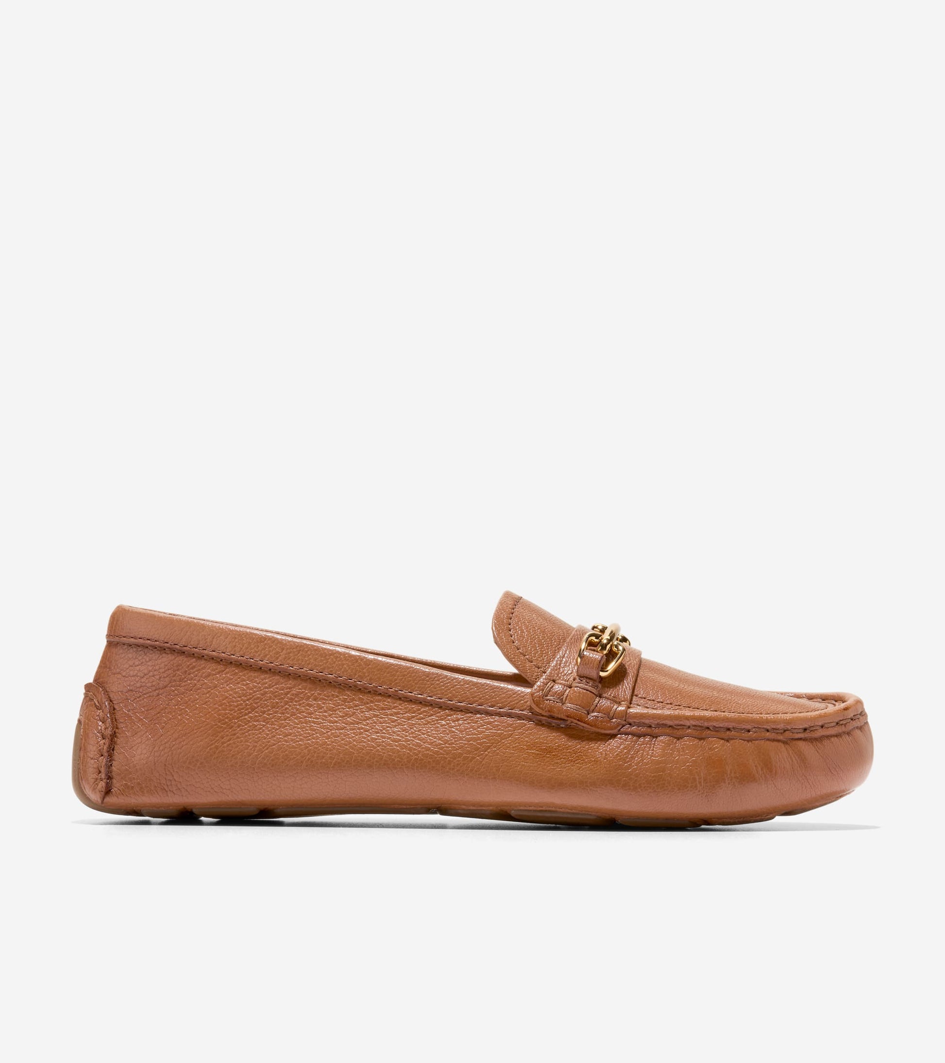Women's Emeryn Horsebit Driving Shoes-Dark Caramel