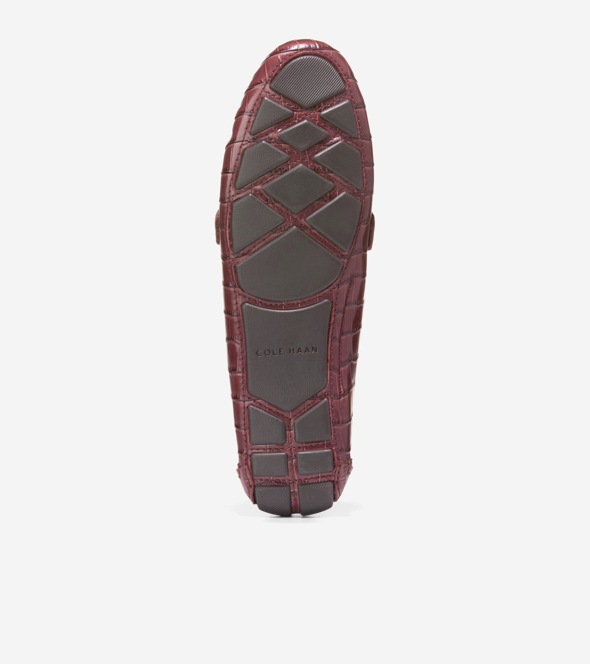 Women's Emmie Knot Drivers-Mahogany Croc Print