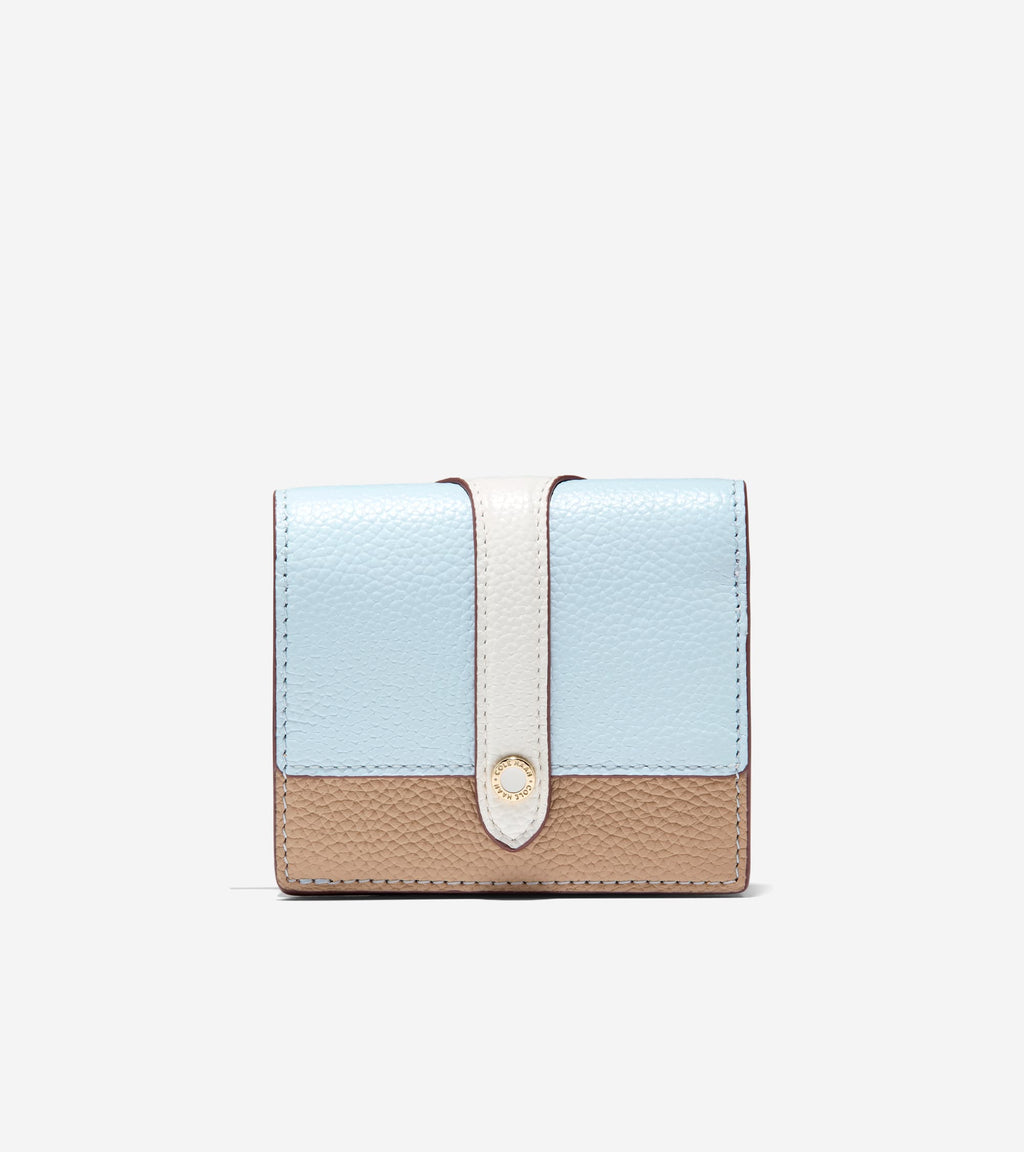 Women's Esme Bifold Wallet-Ballad Blue-Tuscan Sand-Egret