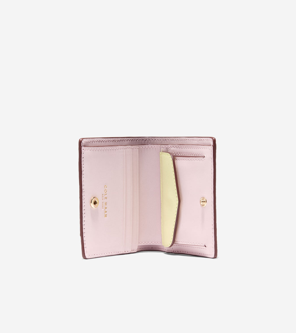 Women's Esme Bifold Wallet-Ballad Blue-Tuscan Sand-Egret