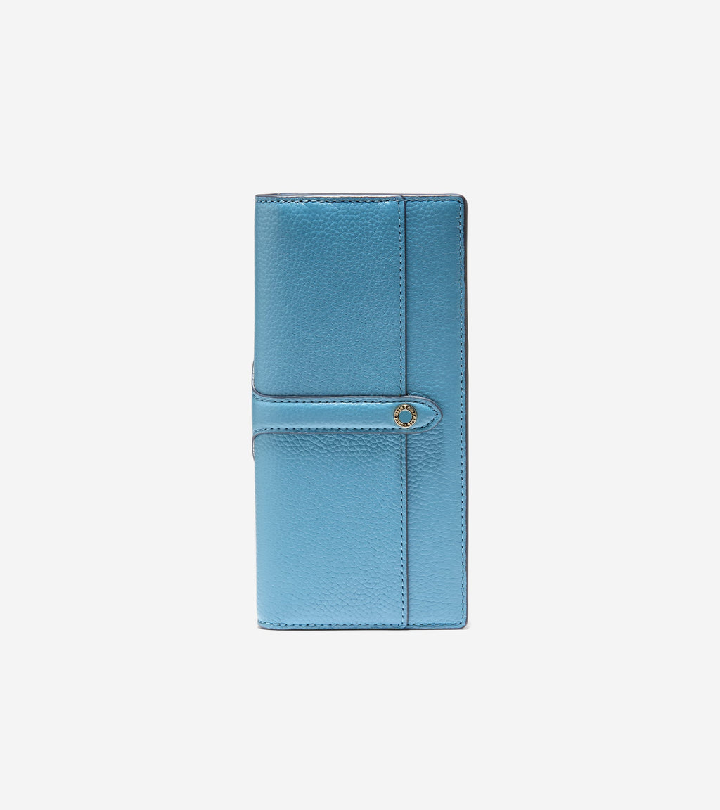 Women's Esme Vertical Wallet-Provincial Blue-Ballad Blue