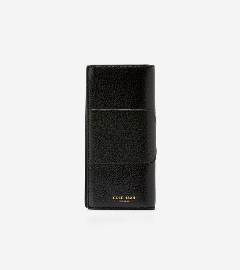 Women's Esme Vertical Wallet-Black