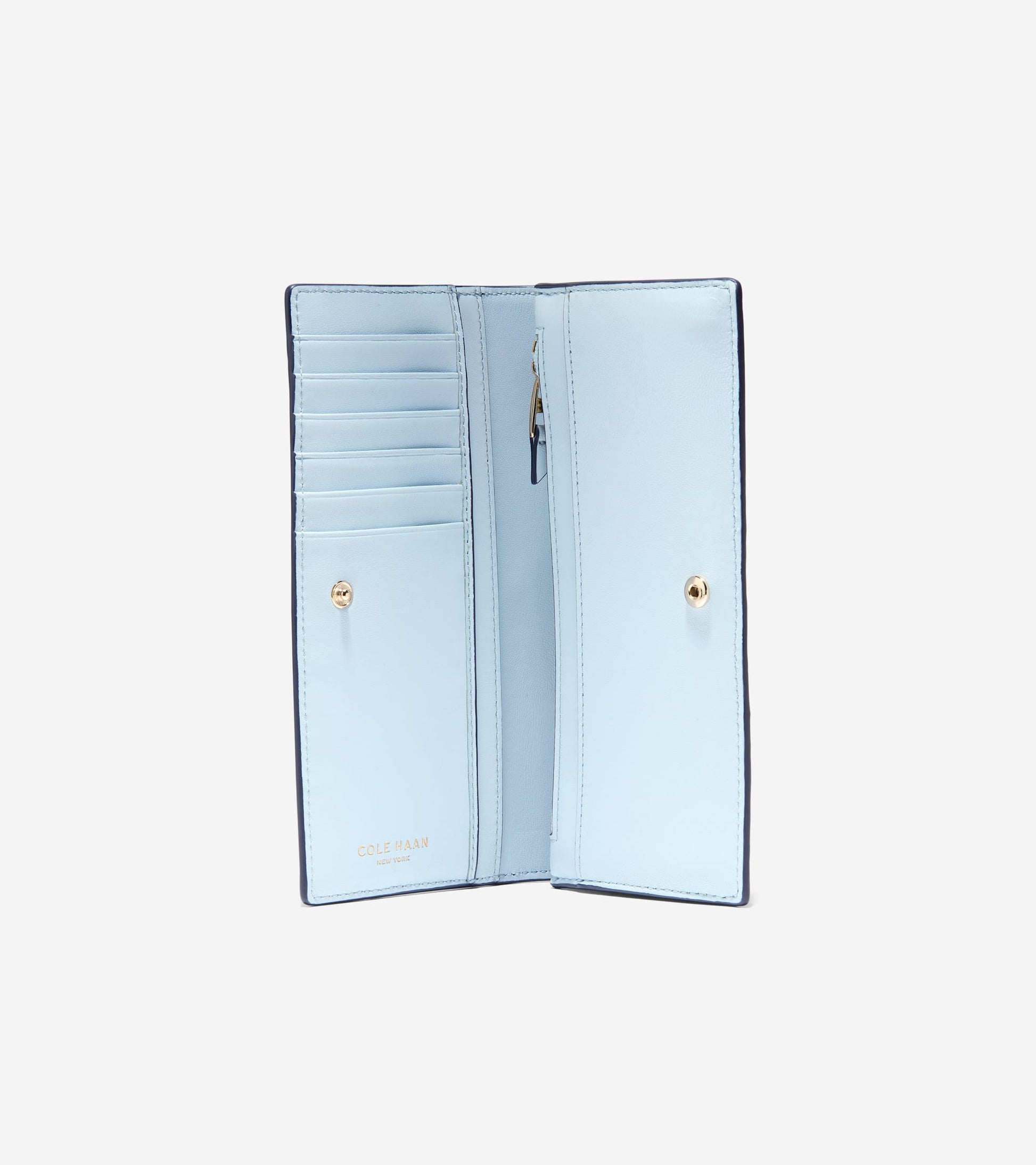 Women's Esme Vertical Wallet-Provincial Blue-Ballad Blue