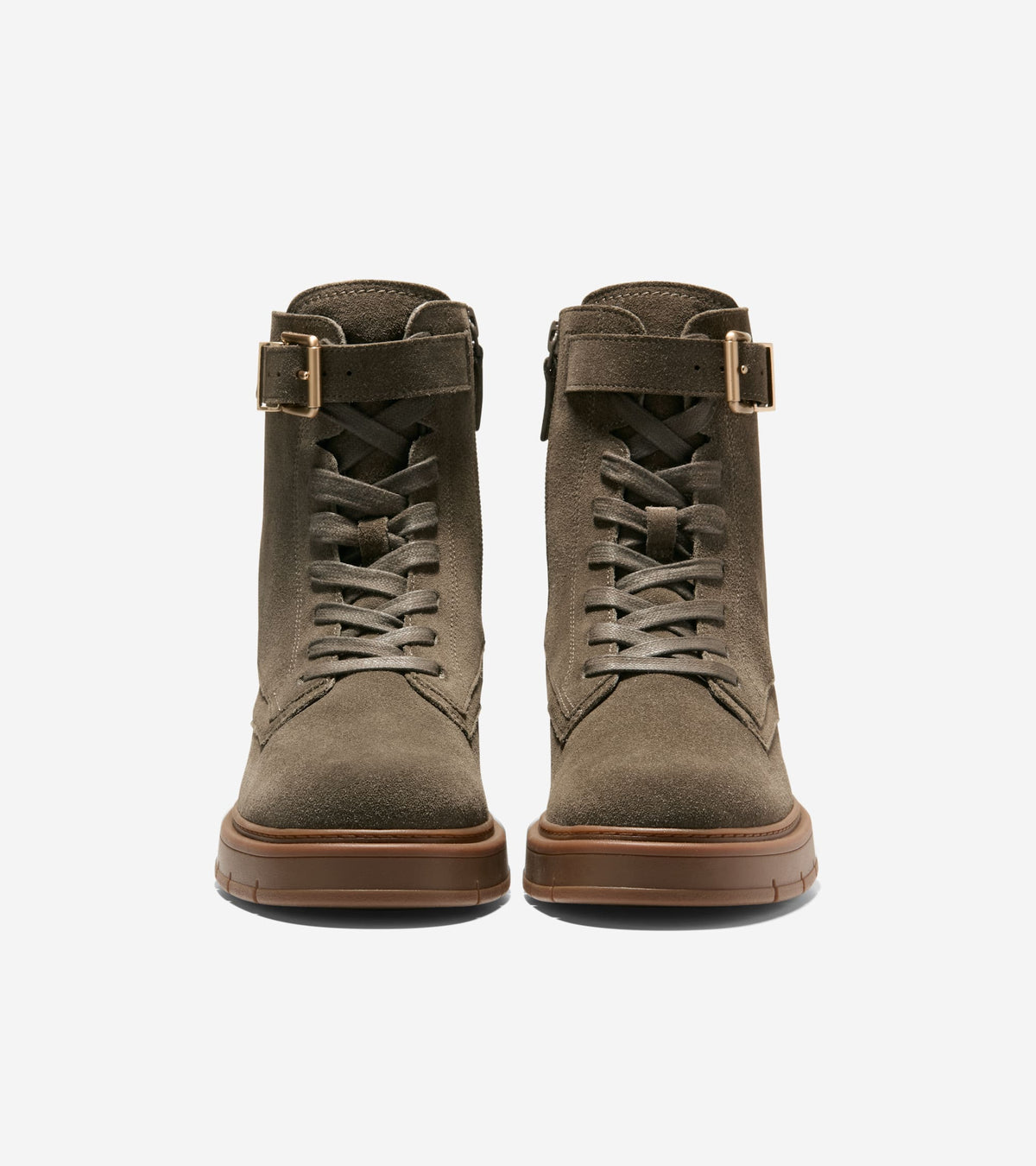 Women's Grand Flex Fenella Buckle Lace-Up Waterproof Booties-Grand Flex Fenella Lace-Up Buckle Waterproof Booties
