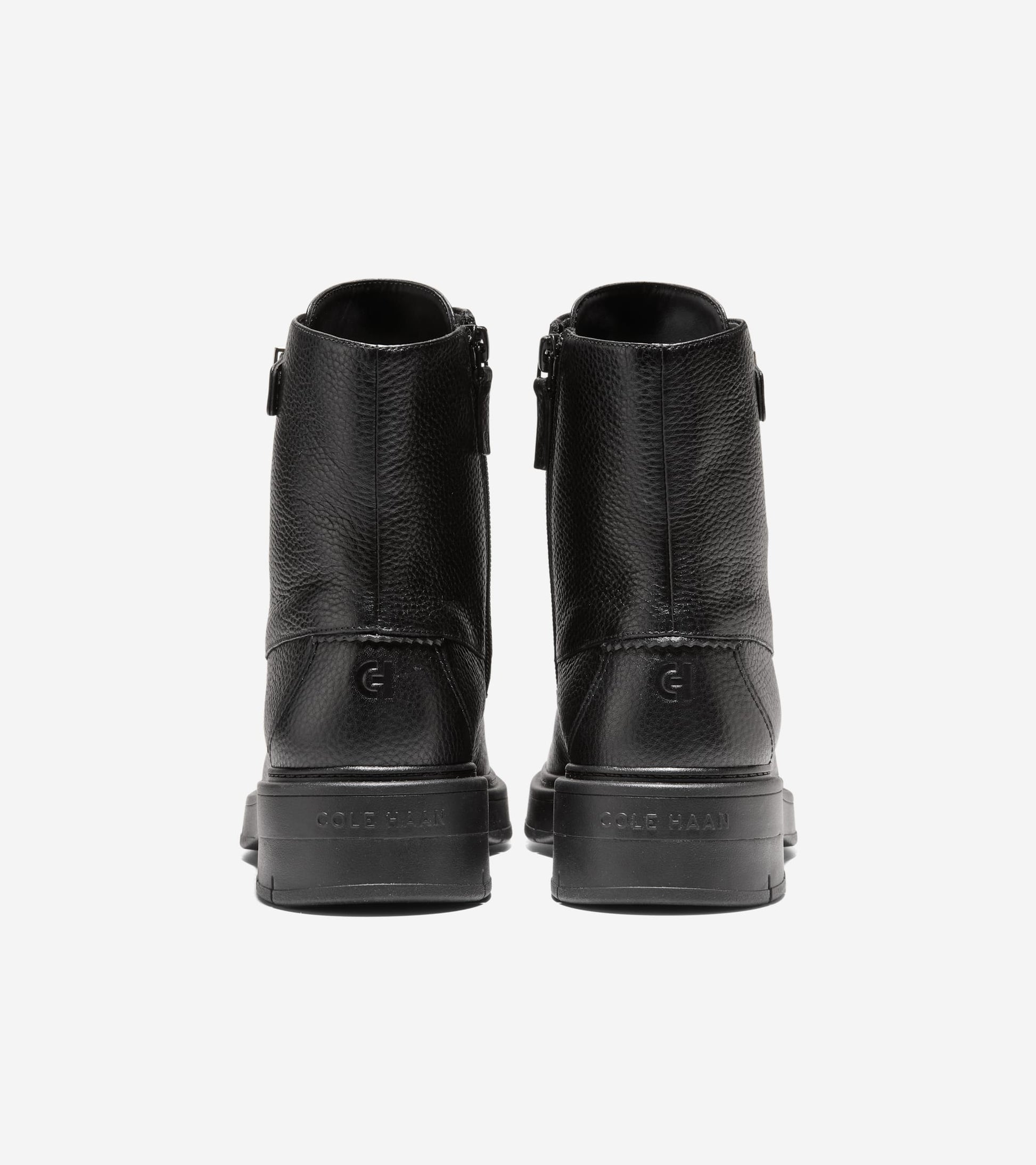 Women's Grand Flex Fenella Buckle Lace-Up Waterproof Booties-Black