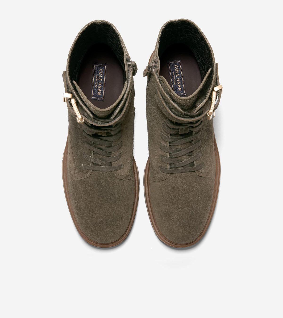 Women's Grand Flex Fenella Buckle Lace-Up Waterproof Booties-Grand Flex Fenella Lace-Up Buckle Waterproof Booties