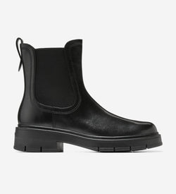 Women's Grand Flex Fenella Chelsea Waterproof Booties-Black