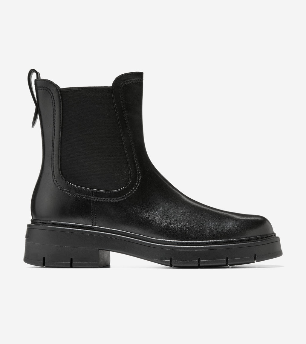 Women's Grand Flex Fenella Chelsea Waterproof Booties-Black